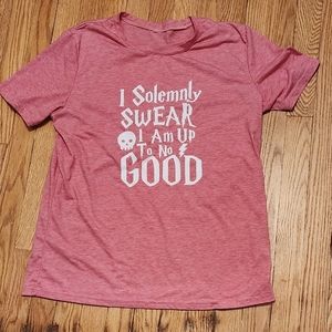 Harry Potter Pink Tshirt Size L